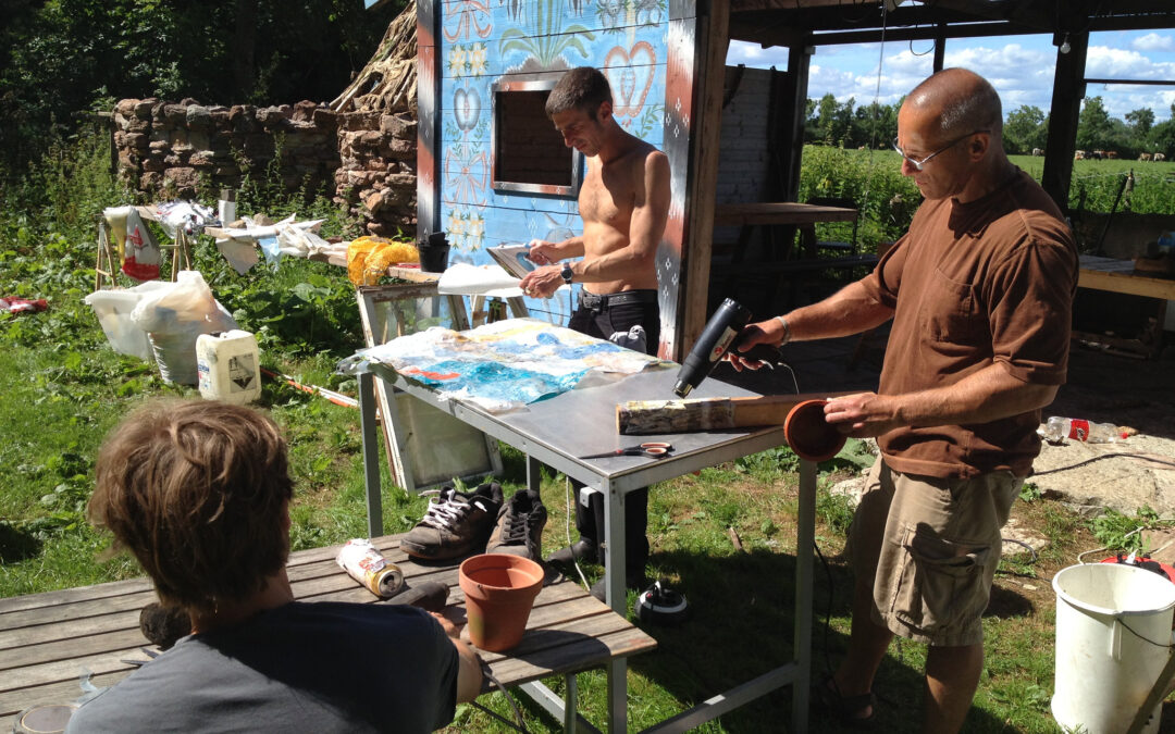 In residence: Ernest Truely