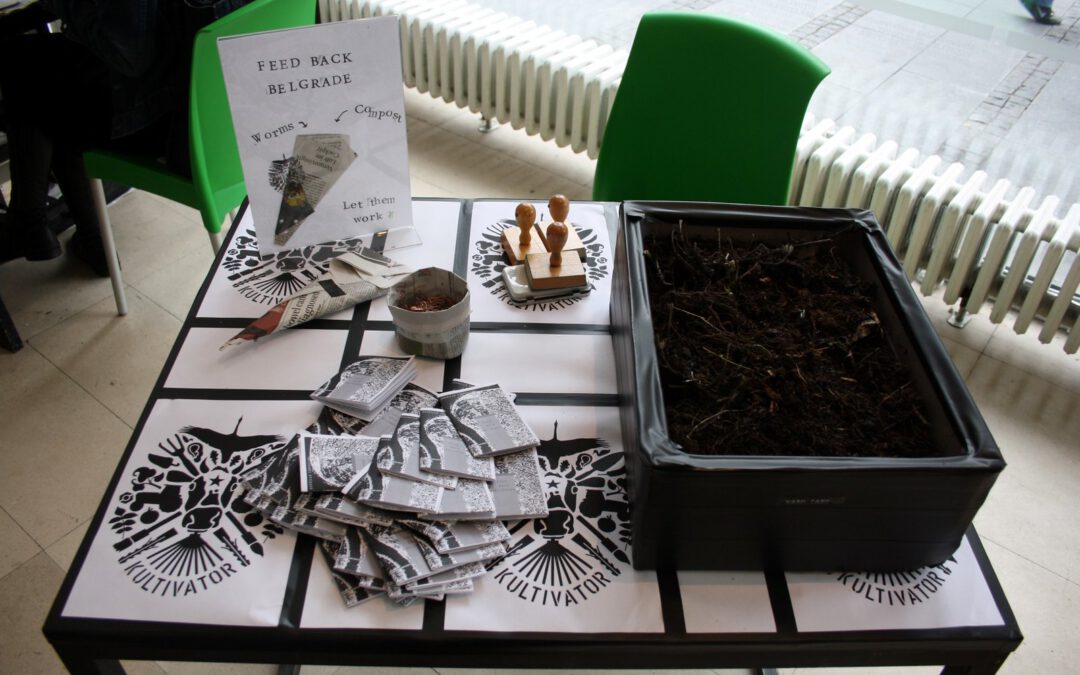 Guerilla composting, Feed-back Belgrade